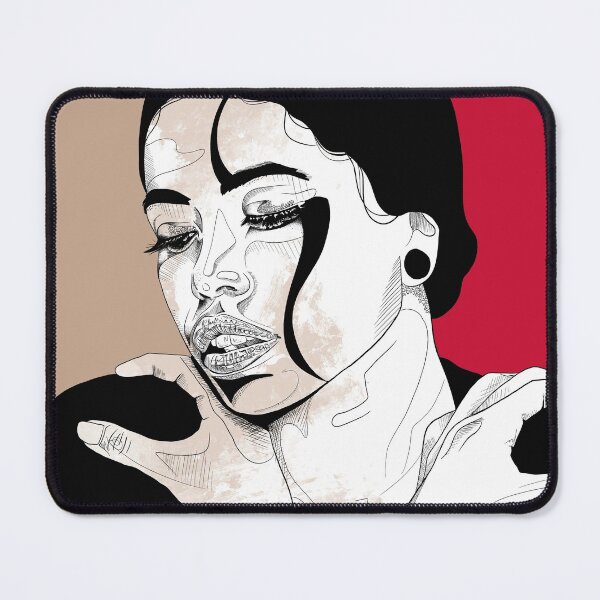 Item preview, Lauren - Bold portrait designed and sold by Amanda Ozga.