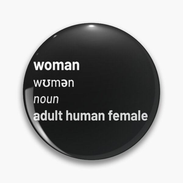 Adult Human Female Pins and Buttons for Sale