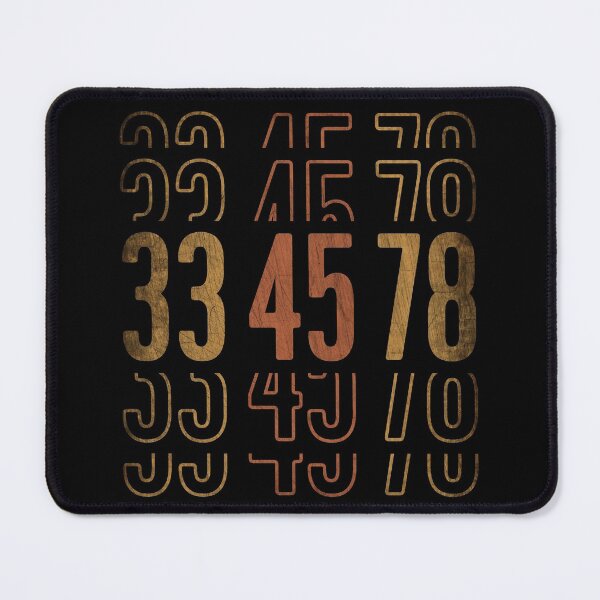 Item preview, 33 45 78 RPM Vinyl Record Lover Addict Retro Vinyl Collector designed and sold by MintaApparel.