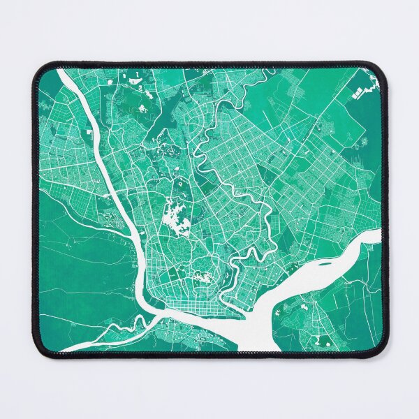 Item preview, Yangon City Map of Myanmar - Watercolor designed and sold by deMAP.