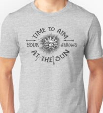 The Doors lyrics - take it As It Comes - Arrows Sun Vintage Design Unisex T-Shirt