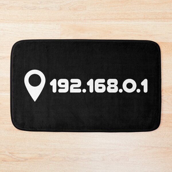 Item preview, 192.168.0.1 IP address with location pin. A design perfect for developers, coders, sysadmins or anyone in IT designed and sold by robimerch.