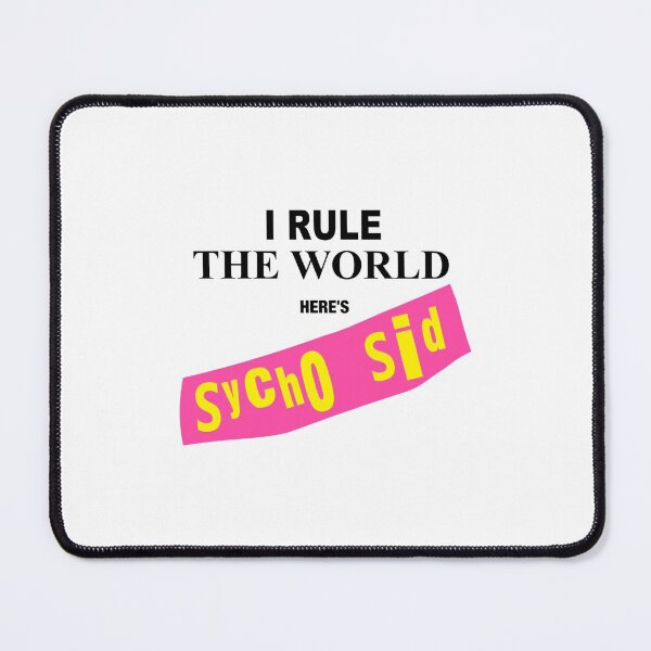 Item preview, Sycho Sid wrestling designed and sold by GlassWallClocks.