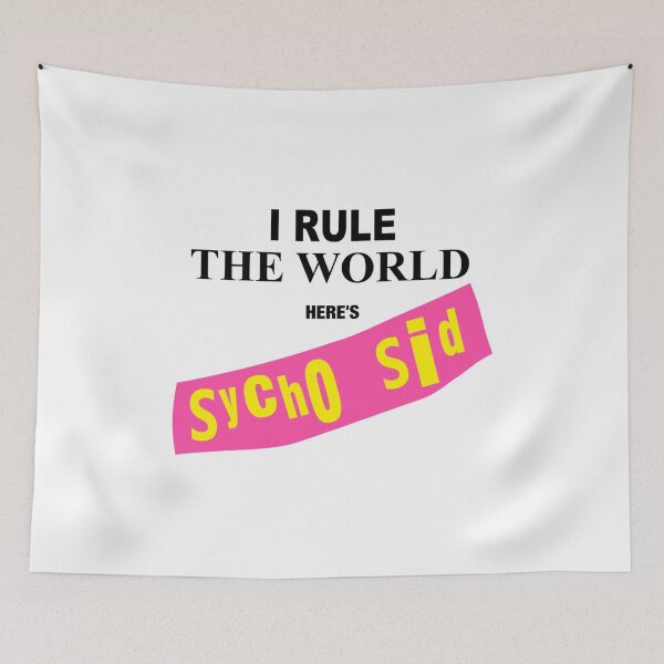 Item preview, Sycho Sid wrestling designed and sold by GlassWallClocks.