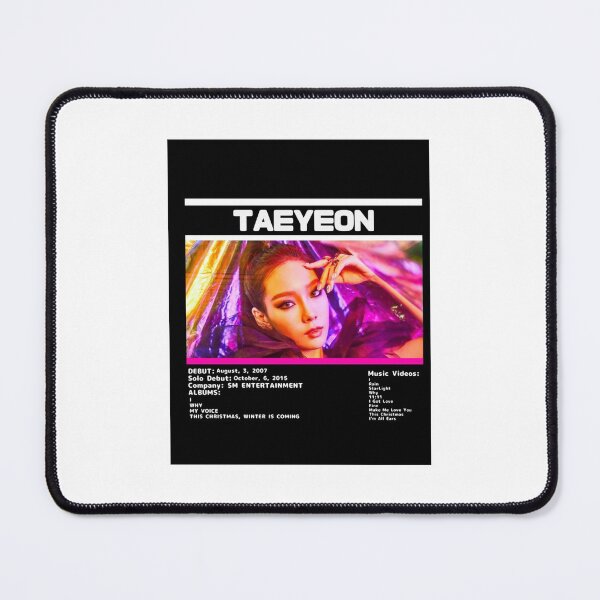 Item preview, TaeYeon Infomation designed and sold by GlassWallClocks.