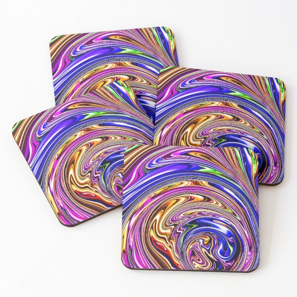 Item preview, Abstract Art Colorful Shades designed and sold by chahakisha.
