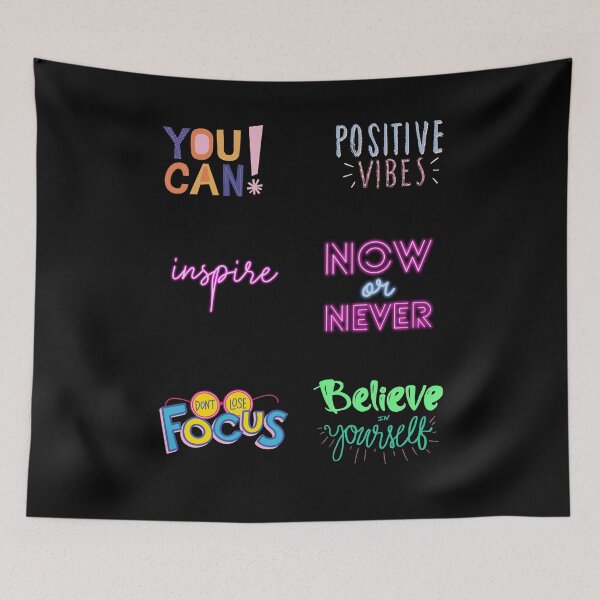 Item preview, Motivational saying - You Can - now or never - inspire - Don't lose focus- Believe in yourself - Positives vibes designed and sold by Recti.