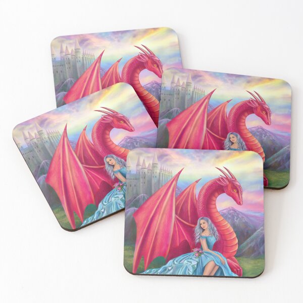 Item preview, Red Dragon and Princess designed and sold by Alena Lazareva.