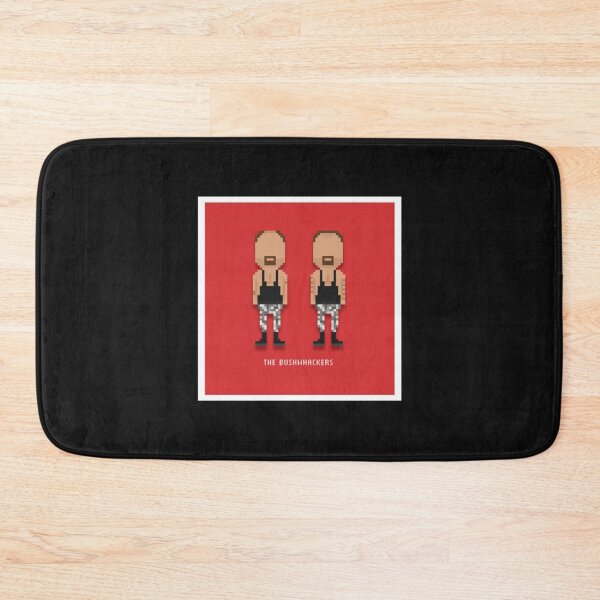 Artikelvorschau, Die Bushwhackers 8 Bit entworfen und verkauft von GlassWallClocks.