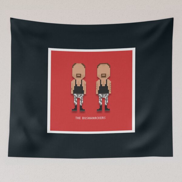 Item preview, The Bushwhackers 8 Bit designed and sold by GlassWallClocks.