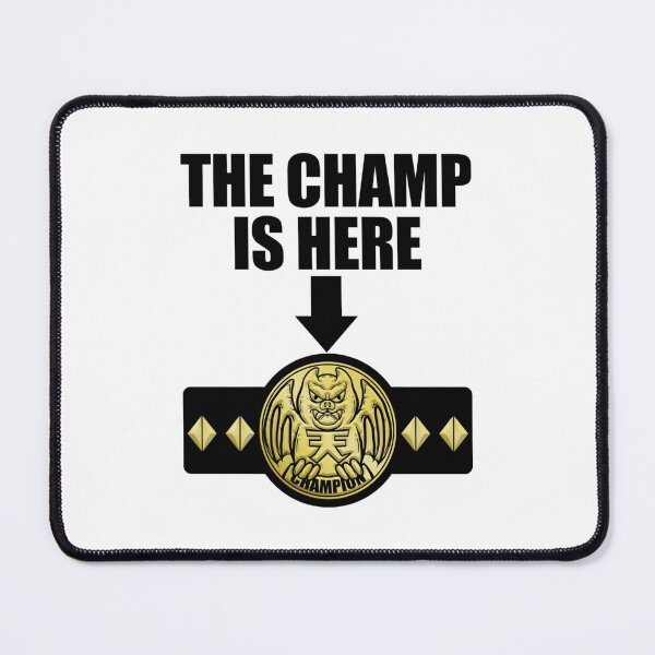 Item preview, THE CHAMP IS HERE designed and sold by GlassWallClocks.