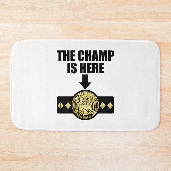 Item preview, THE CHAMP IS HERE designed and sold by GlassWallClocks.
