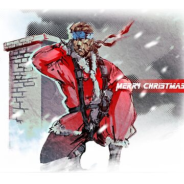 Merry Christmas Metal Gear Solid Art Board Print