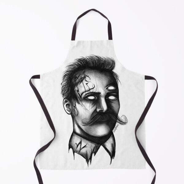 Item preview, Nietzsche portrait designed and sold by ivsleeps.