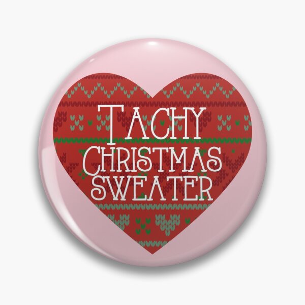 Item preview, Tachy Christmas Sweater - Chronic illness awareness designed and sold by SunnyAlloy.