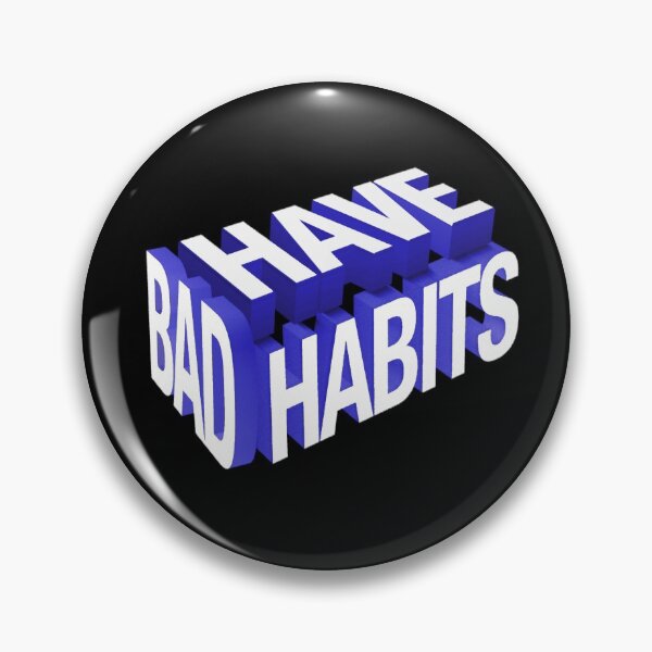 Item preview, Have Bad Habits 3D Text Box  designed and sold by Joolsd.