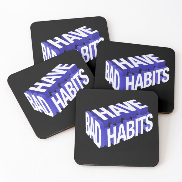 Item preview, Have Bad Habits 3D Text Box  designed and sold by Joolsd.