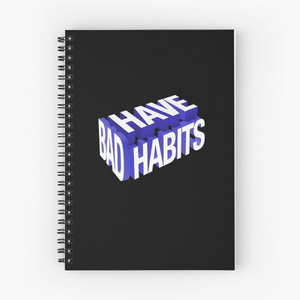Item preview, Have Bad Habits 3D Text Box  designed and sold by Joolsd.