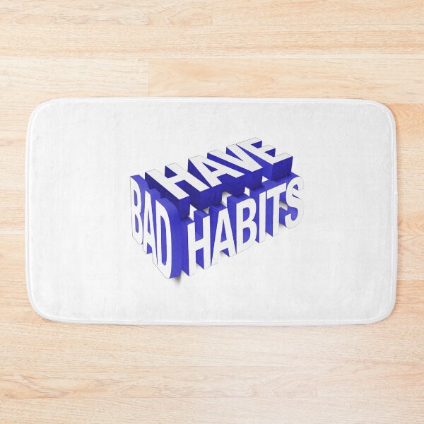 Item preview, Have Bad Habits 3D Text Box  designed and sold by Joolsd.