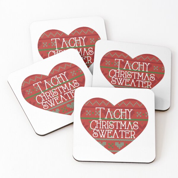 Item preview, Tachy Christmas Sweater - Chronic illness awareness designed and sold by SunnyAlloy.