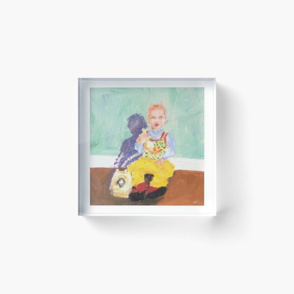 Item preview, toddler on the phone designed and sold by janestallwood.