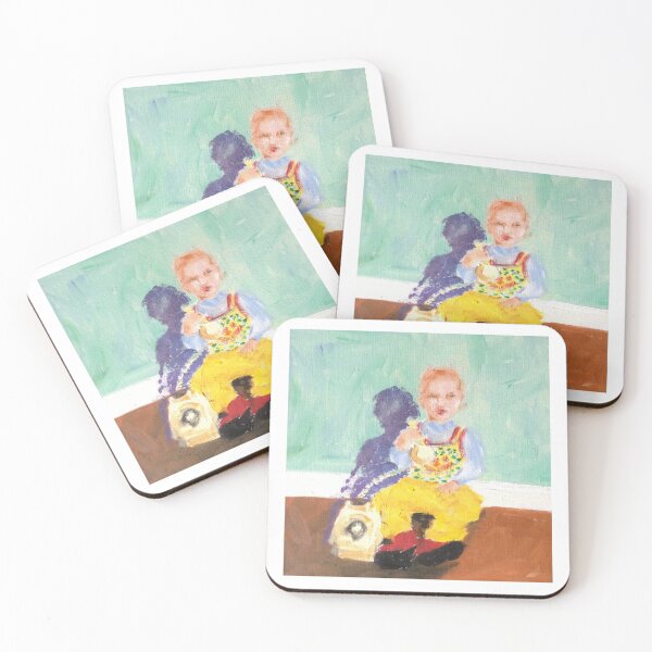 Item preview, toddler on the phone designed and sold by janestallwood.