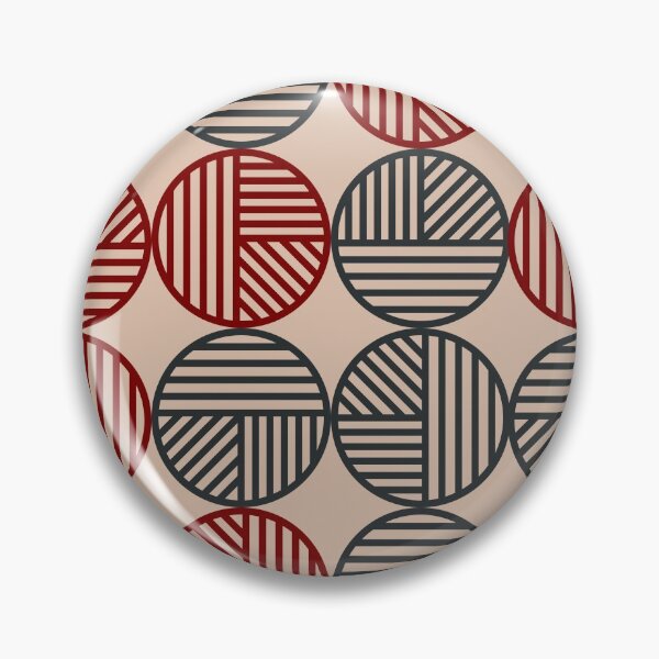 Item preview, Circle pattern: Maroon + Deep Blue designed and sold by ZAHARA-.