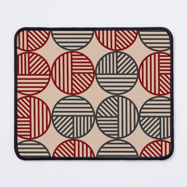 Item preview, Circle pattern: Maroon + Deep Blue designed and sold by ZAHARA-.