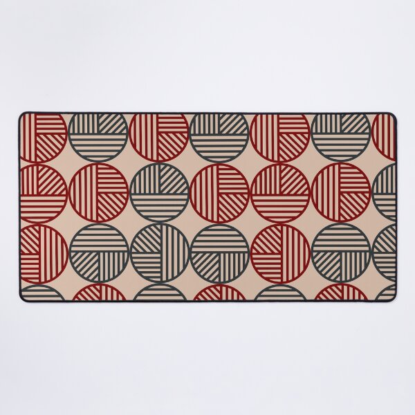Item preview, Circle pattern: Maroon + Deep Blue designed and sold by ZAHARA-.
