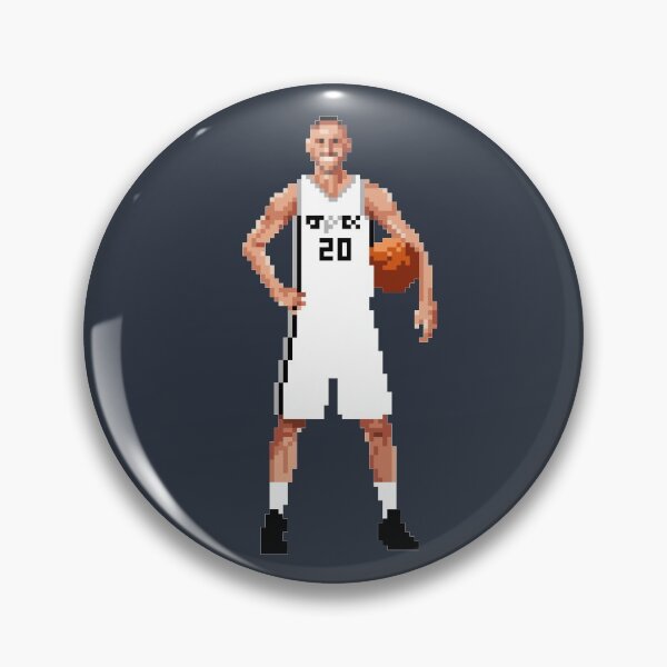 Item preview, Manu Ginobili Pixel Posing Qiangy designed and sold by qiangdade.