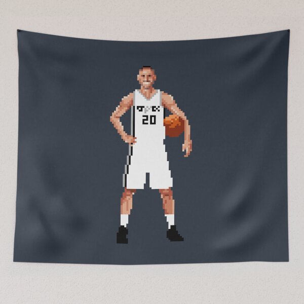 Item preview, Manu Ginobili Pixel Posing Qiangy designed and sold by qiangdade.