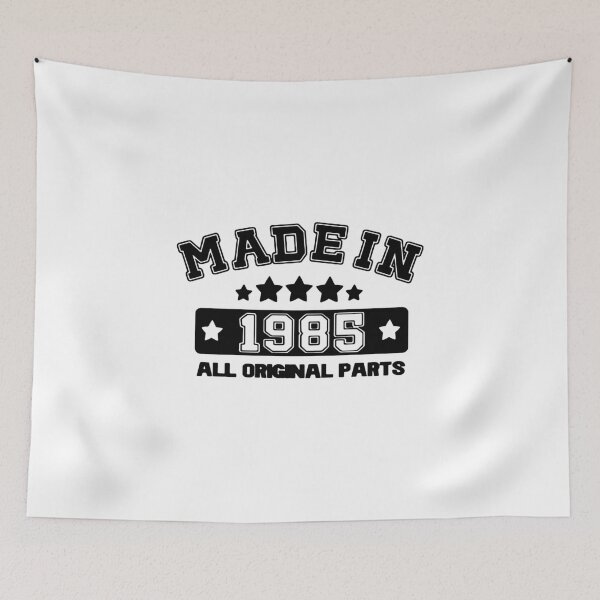 Item preview, Made in 1985 All Original Parts Gift Premium Apparel Funny Holiday Xmas designed and sold by DesignByHeartUK.