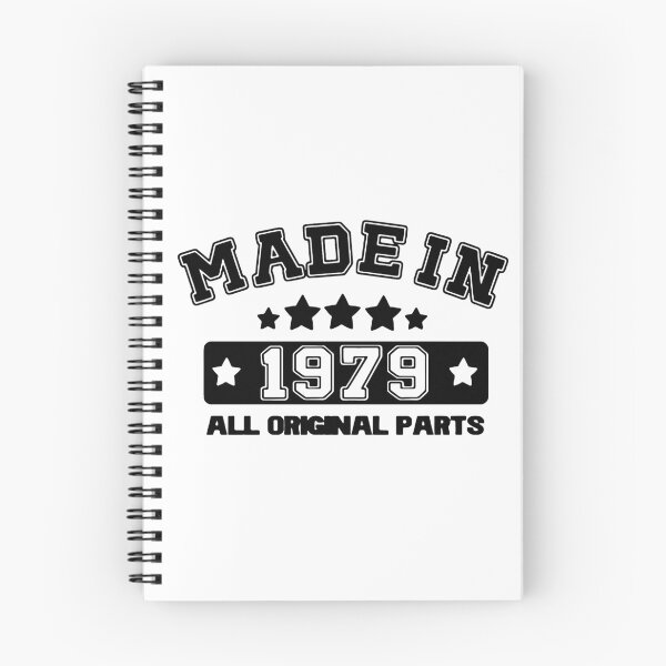 Item preview, Made in 1979 All Original Parts Gift Premium Apparel Funny Holiday Xmas designed and sold by DesignByHeartUK.