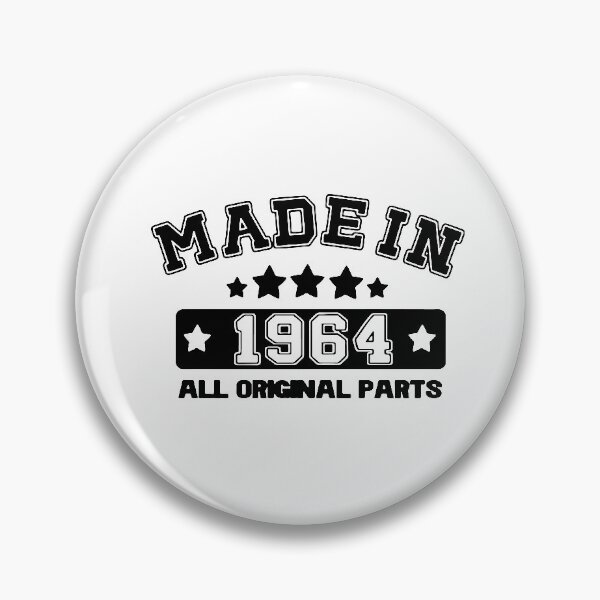 Item preview, Made in 1964 All Original Parts Gift Premium Apparel Funny Holiday Xmas designed and sold by DesignByHeartUK.