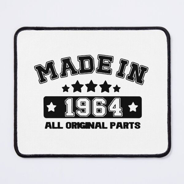 Item preview, Made in 1964 All Original Parts Gift Premium Apparel Funny Holiday Xmas designed and sold by DesignByHeartUK.