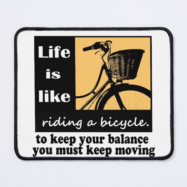 Item preview, Minimalist Icon T-shirt, Vintage Bike, Life is Like a Bicycle designed and sold by LanrivArtStudio.