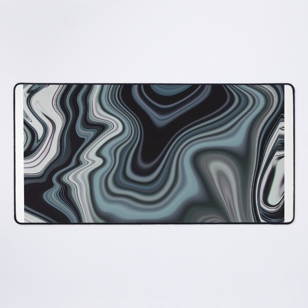 Item preview, Fluid Painting Marble Pattern Black White Gray designed and sold by Patricia Piotrak.