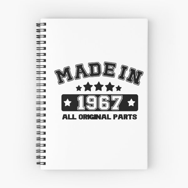 Item preview, Made in 1967 All Original Parts Gift Premium Apparel Funny Holiday Xmas designed and sold by DesignByHeartUK.