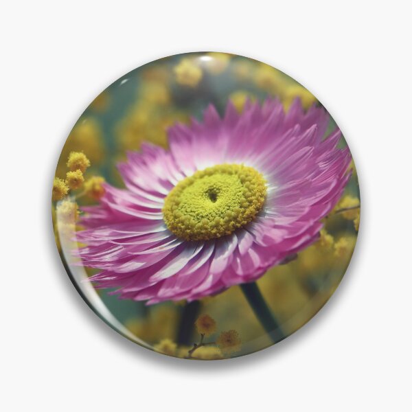 Item preview, Rosy Everlasting among Wattle #2 designed and sold by Cloudlingpics.