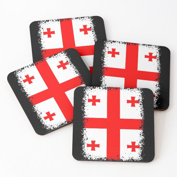 Item preview, Georgia Vintage Flag | Georgian Sakartvelo Flag designed and sold by MagicBoutique.