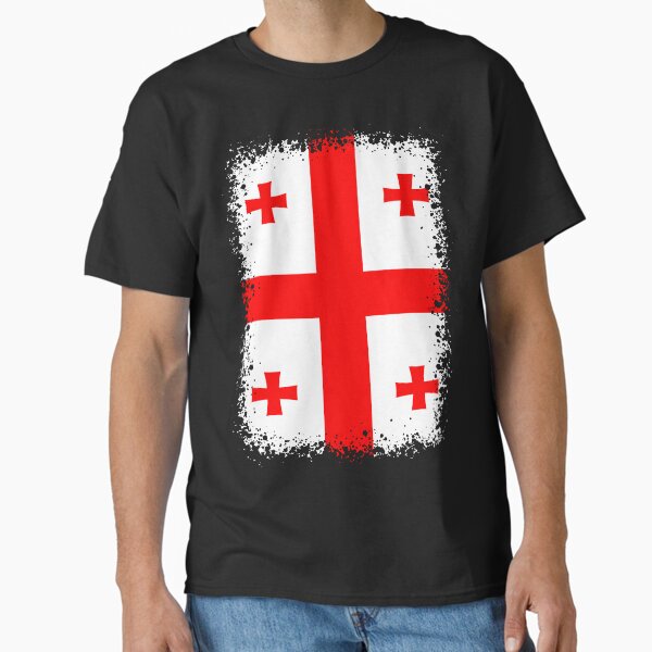 Item preview, Georgia Vintage Flag | Georgian Sakartvelo Flag designed and sold by MagicBoutique.