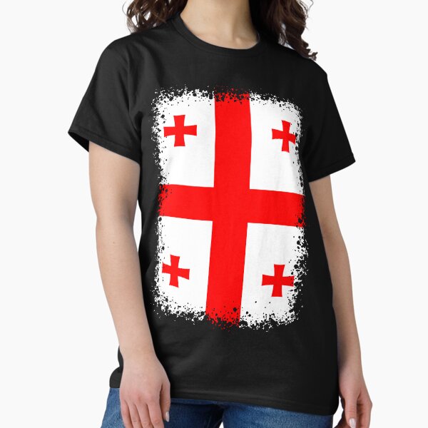 Item preview, Georgia Vintage Flag | Georgian Sakartvelo Flag designed and sold by MagicBoutique.