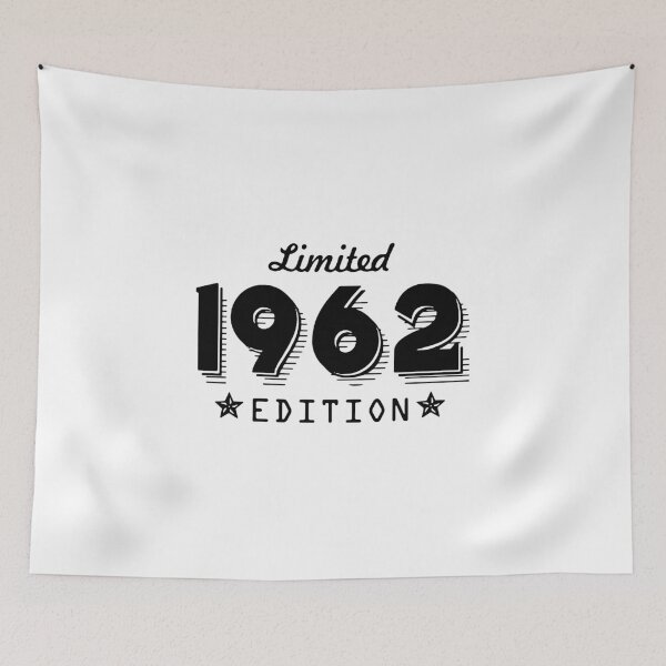 Item preview, Vintage 1962 Limited Edition Classic Gift Premium Apparel Funny Holiday Xmas designed and sold by DesignByHeartUK.