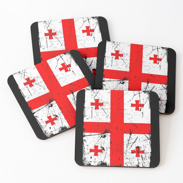 Item preview, Vintage Georgia Flag | Georgian Sakartvelo Flag designed and sold by MagicBoutique.