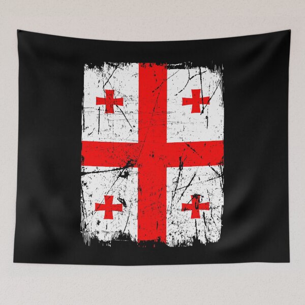 Item preview, Vintage Georgia Flag | Georgian Sakartvelo Flag designed and sold by MagicBoutique.