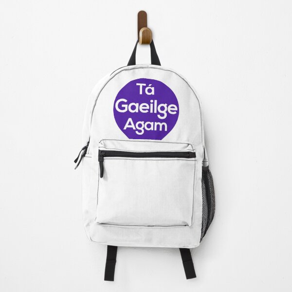 Item preview, Tá Gaeilge Agam - Corcra / Purple designed and sold by focalnathabairt.