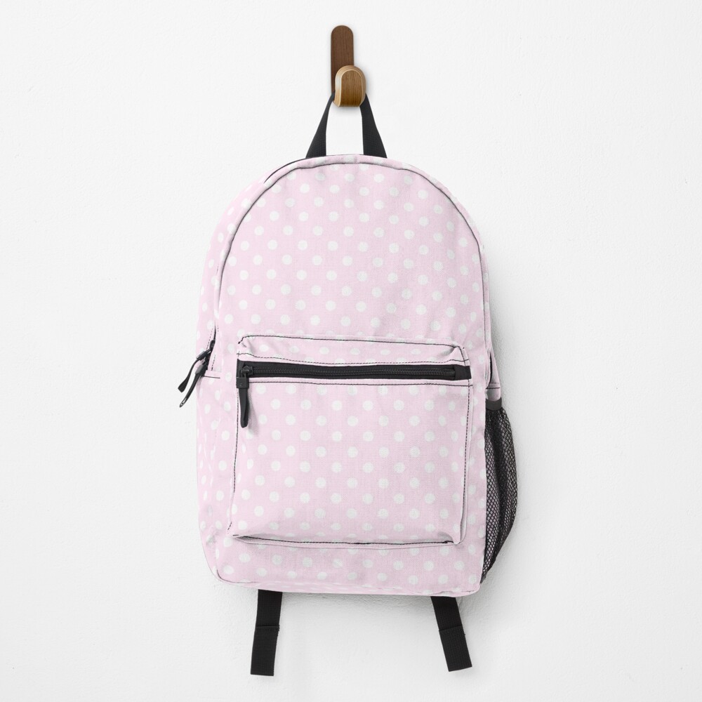 Polka Dots Pink Backpack for Sale by Pinkdeer Redbubble