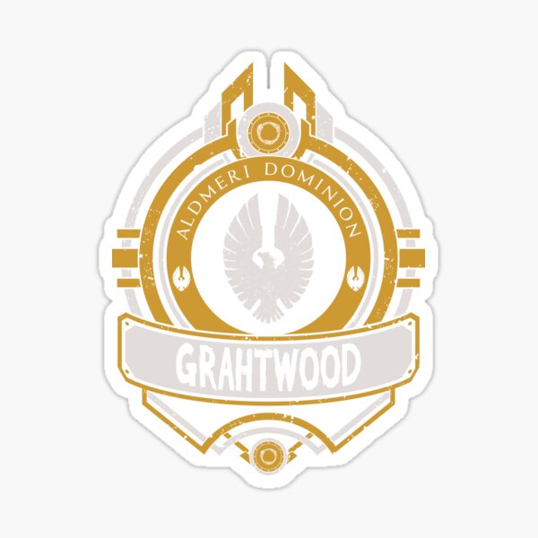 ALDMERI DOMINION GRAHTWOOD Sticker For Sale By EXION CREW Redbubble   St,small,507x507 Pad,600x600,f8f8f8 