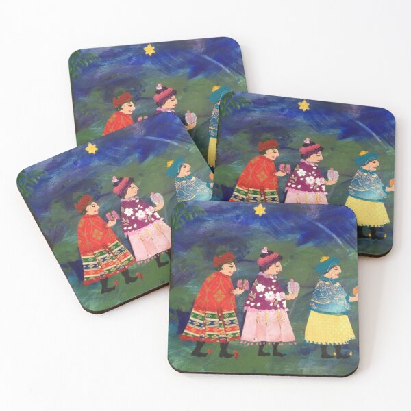 Item preview, christmas three wise grannies designed and sold by janestallwood.