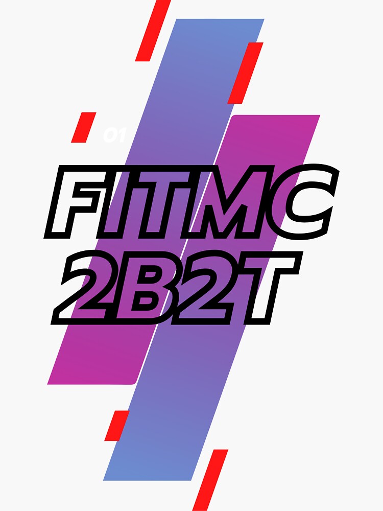 "Fitmc 2b2t Youtube 2b2t Youtubers 2b2t Base" Sticker For Sale By ...